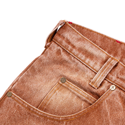Carpet Company Aged C-Star Jeans - Rust