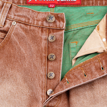 Carpet Company Aged C-Star Jeans - Rust