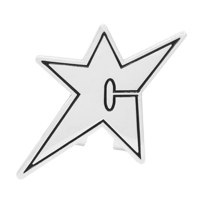 Carpet Company C-Star Hat Pin - Silver