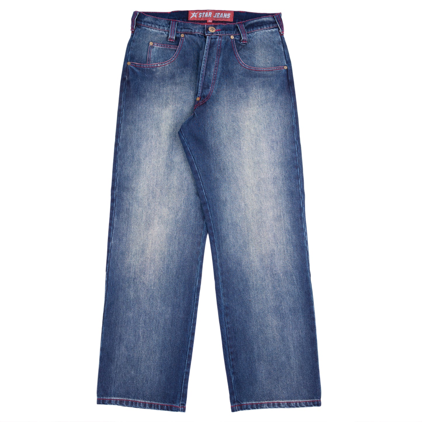 Carpet Company Aged C-Star Jeans - Blue