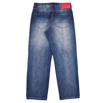 Carpet Company Aged C-Star Jeans - Blue