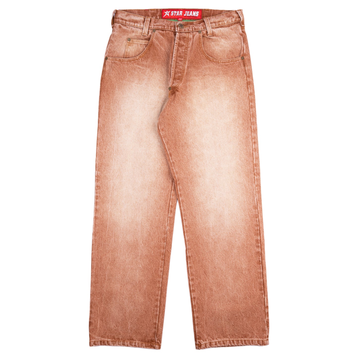 Carpet Company Aged C-Star Jeans - Rust