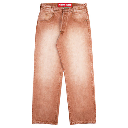 Carpet Company Aged C-Star Jeans - Rust