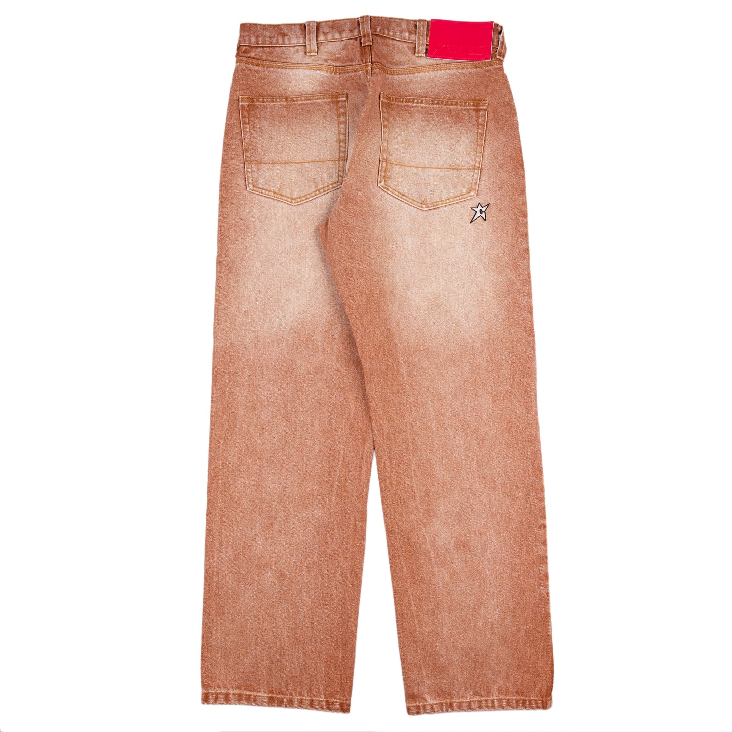 Carpet Company Aged C-Star Jeans - Rust