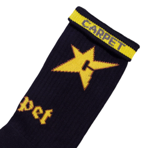 Carpet Company C-Star Sock - Black