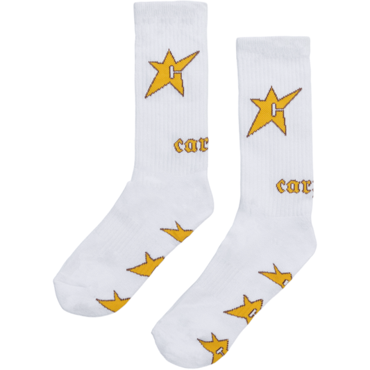 Carpet Company C-Star Sock - White