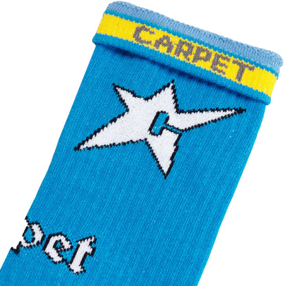 Carpet Company C-Star Sock - Blue