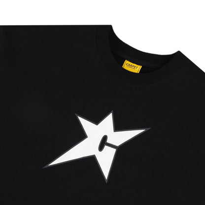 Carpet Company C-Star Glow In The Dark Tee - Black