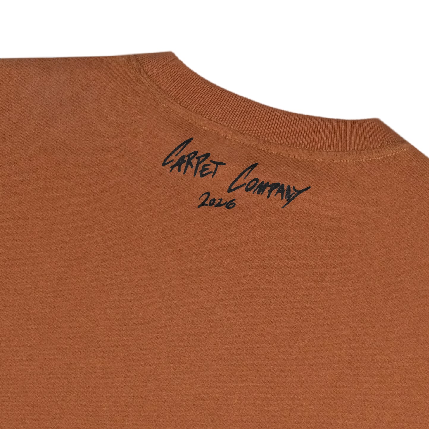 Carpet Company C-Star Glow In The Dark Tee - Brown