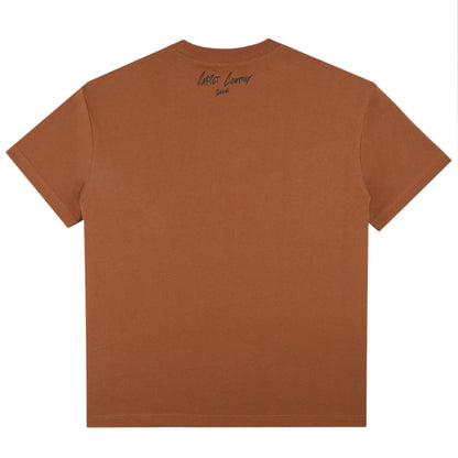Carpet Company C-Star Glow In The Dark Tee - Brown