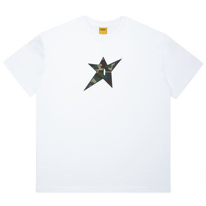 Carpet Company C-Star Camo Logo Tee - White