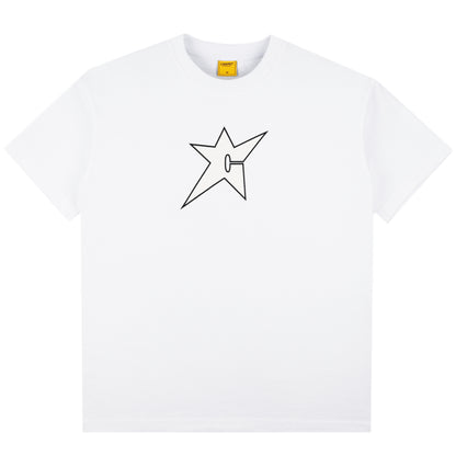 Carpet Company C-Star Glow In The Dark Tee - White