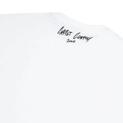 Carpet Company C-Star Metallic Tee - White