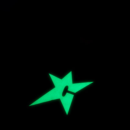 Carpet Company C-Star Glow In The Dark Tee - White