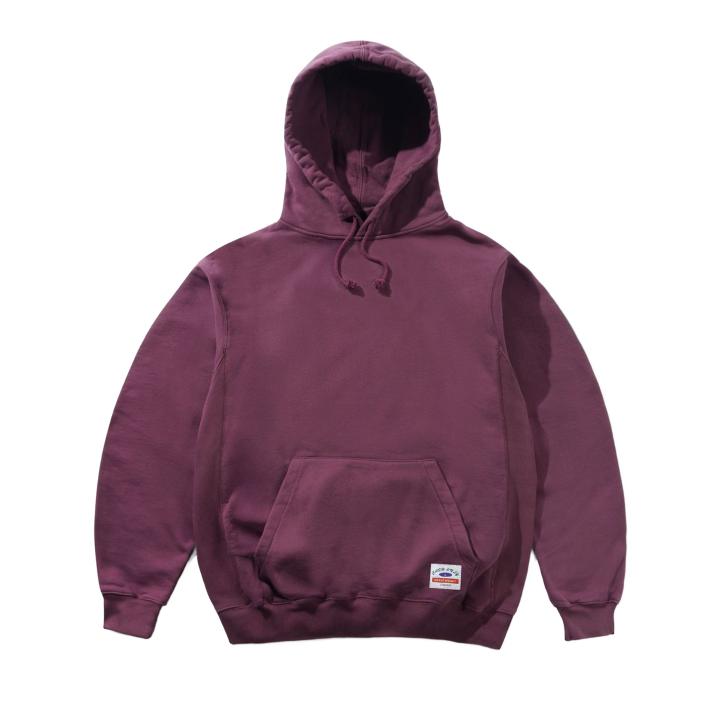 Cash Only Heavy Weight Hoodie - Berry