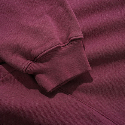 Cash Only Heavy Weight Hoodie - Berry