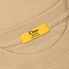 Load image into Gallery viewer, Dime Classic Small Logo Tee - Tan