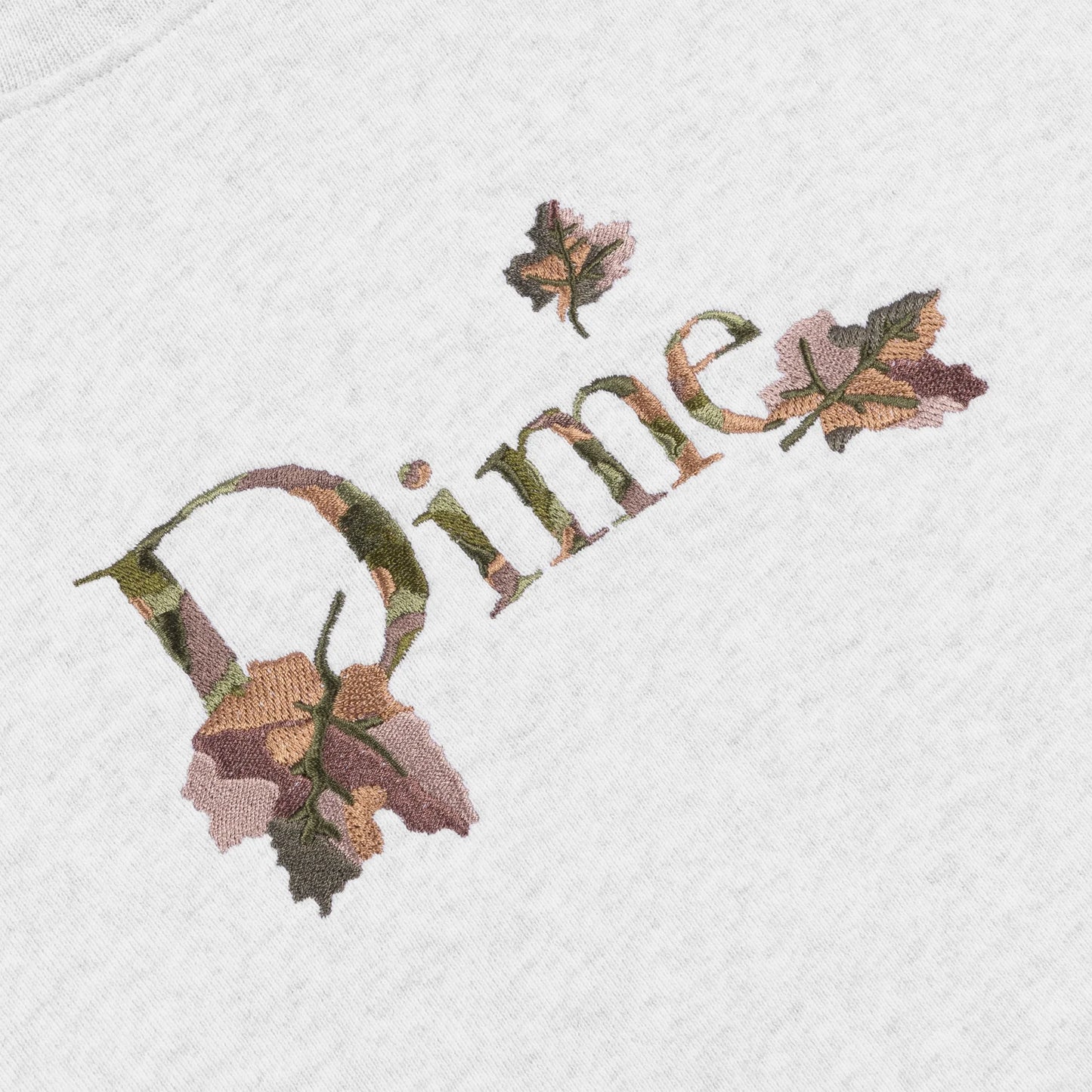 Dime Classic Leafy Crewneck - Ash