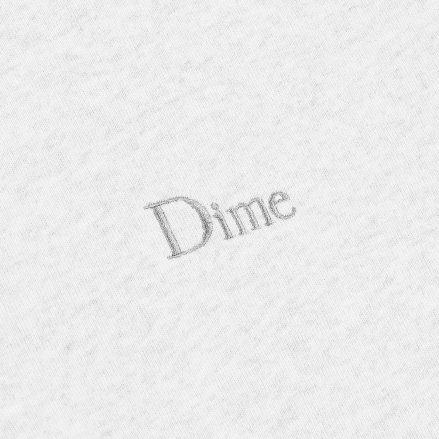 Dime Classic Small Logo Hoodie - Ash