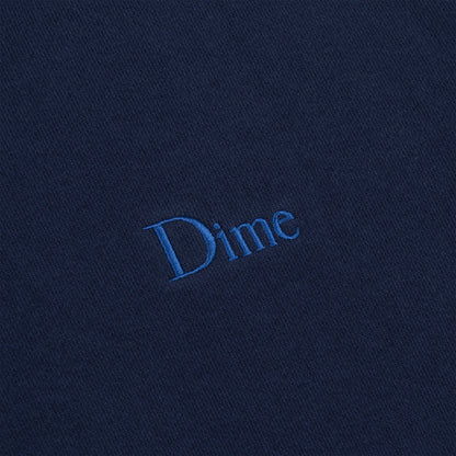 Dime Classic Small Logo Hoodie - Navy