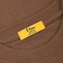 Load image into Gallery viewer, Dime Classic Small Logo Tee - Brown