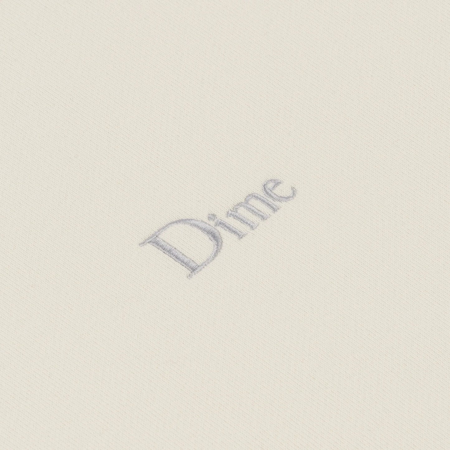 Dime Classic Small Logo Crewneck - Bone