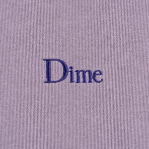 Dime Classic Small Logo Sweatpants - Plum Gray
