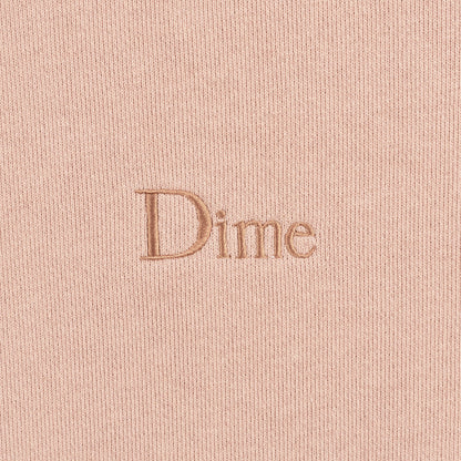 Dime Classic Small Logo Hoodie - Tan