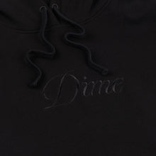 Load image into Gallery viewer, Dime Cursive Logo Hoodie - Black