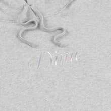Load image into Gallery viewer, Dime Cursive Logo Hoodie - Heather Gray