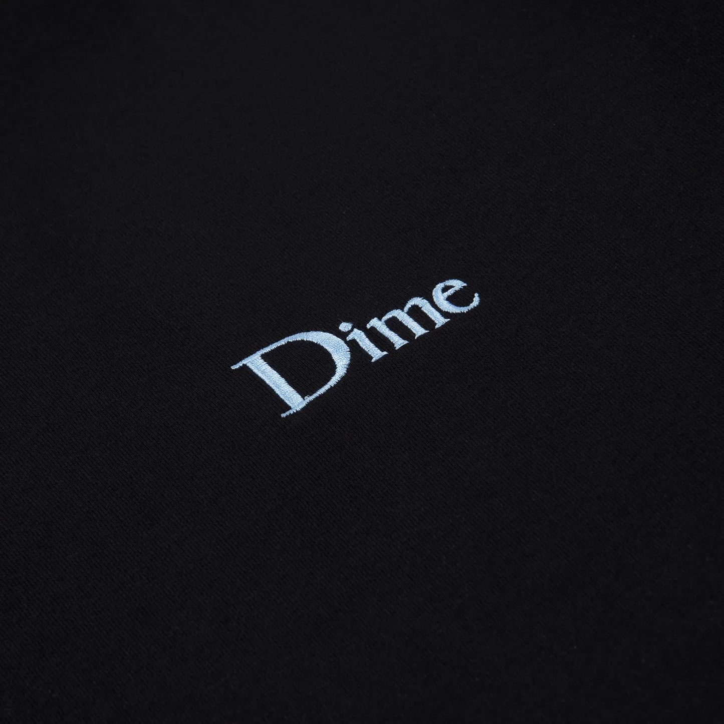 Dime Classic Small Logo Tee - Black