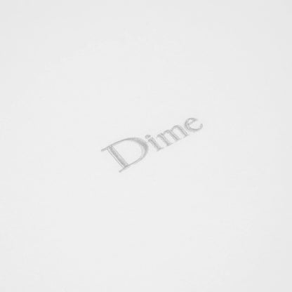 Dime Classic Small Logo Tee - White