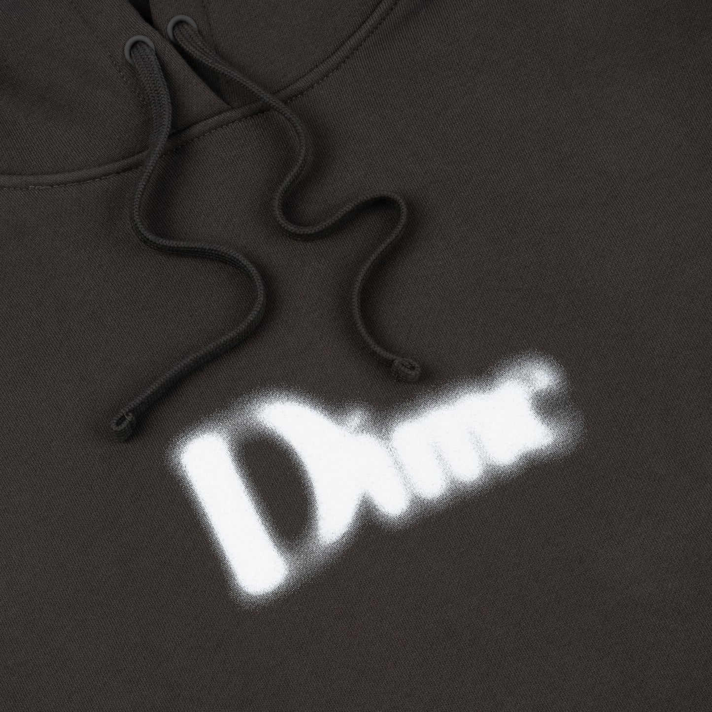 Dime Classic Blurry Hoodie - Vintage Black