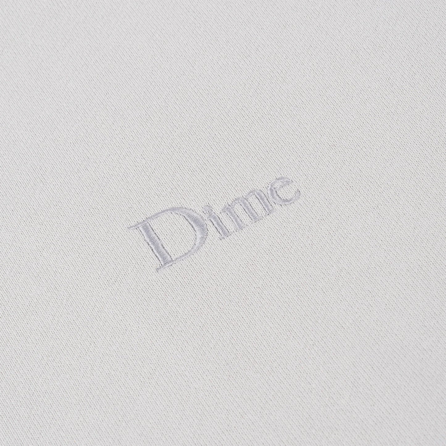 Dime Classic Small Logo Hoodie - Cement