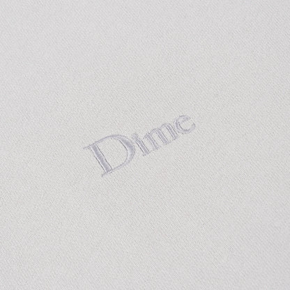 Dime Classic Small Logo Hoodie - Cement