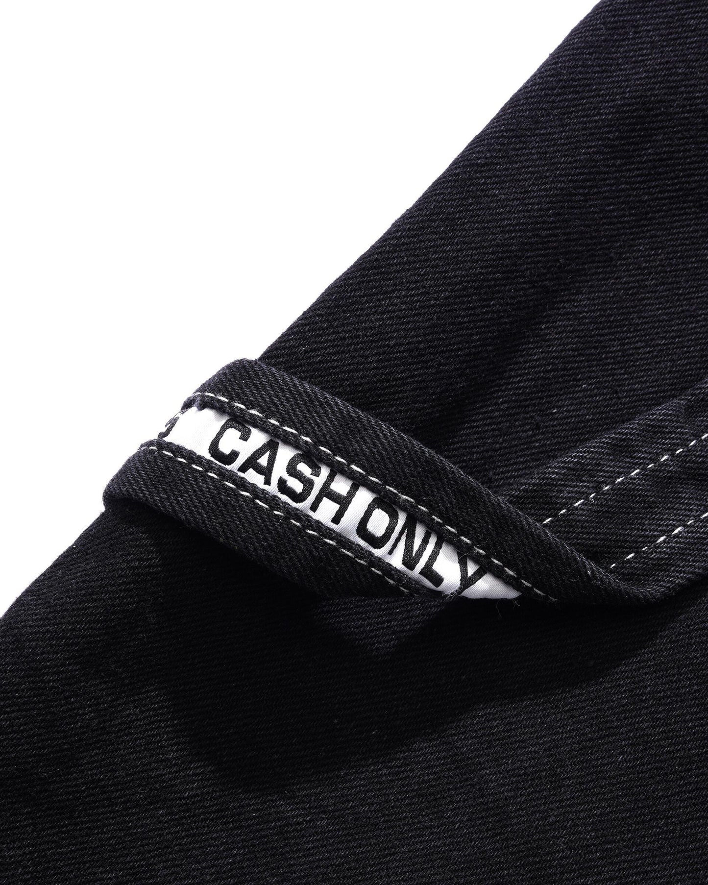 Cash Only Carpenter Baggy Denim Jeans - Flat Black