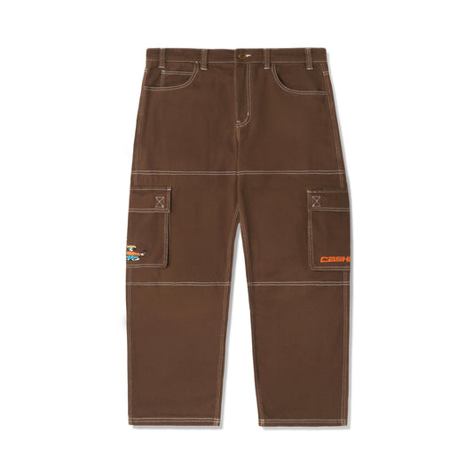 Cash Only Aleka Cargo Jeans - Brown