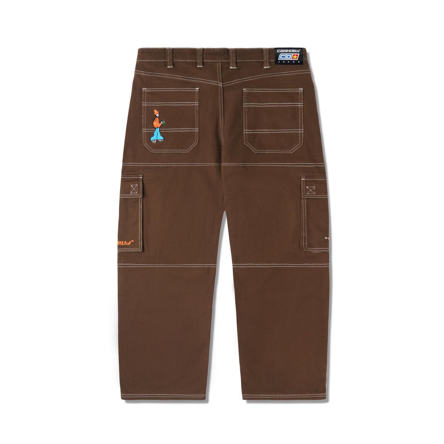 Cash Only Aleka Cargo Jeans - Brown