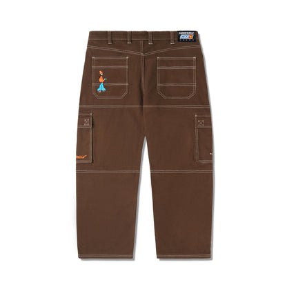 Cash Only Aleka Cargo Jeans - Brown