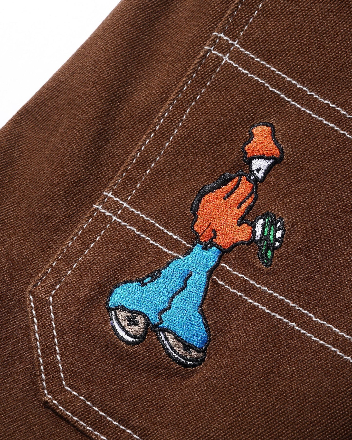 Cash Only Aleka Cargo Jeans - Brown