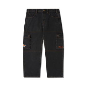 Cash Only Aleka Cargo Jeans - Faded Black – Ninetimes Skateshop