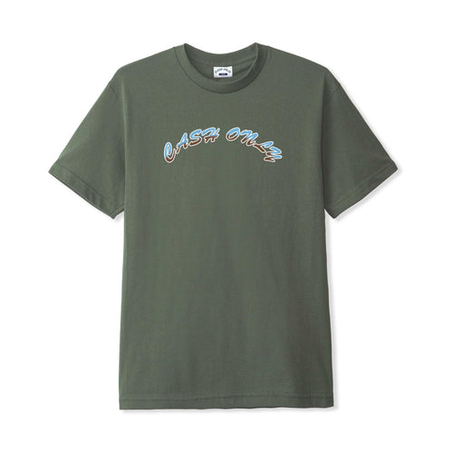Cash Only Logo Tee - Army