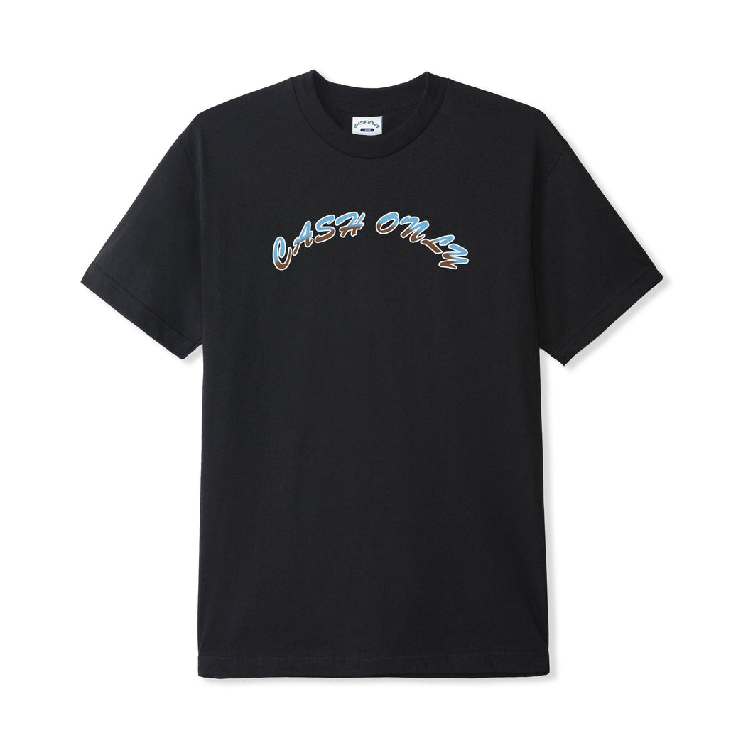 Cash Only Logo Tee - Black