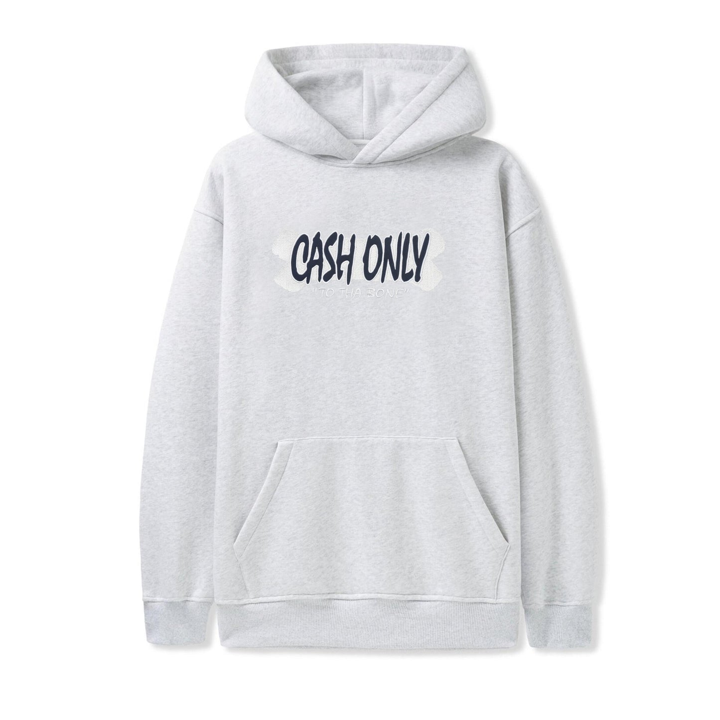 Cash Only To Tha Bone Hoodie - Ash