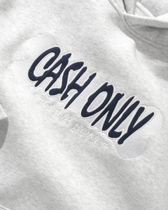 Cash Only To Tha Bone Hoodie - Ash
