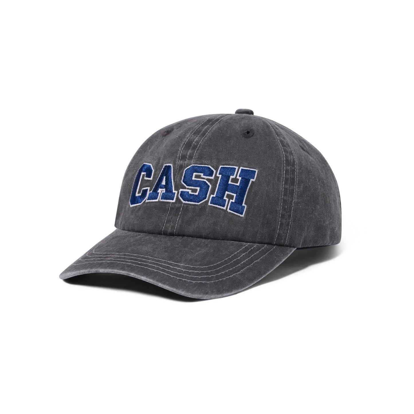 Cash Only Campus 6 Panel Cap - Black