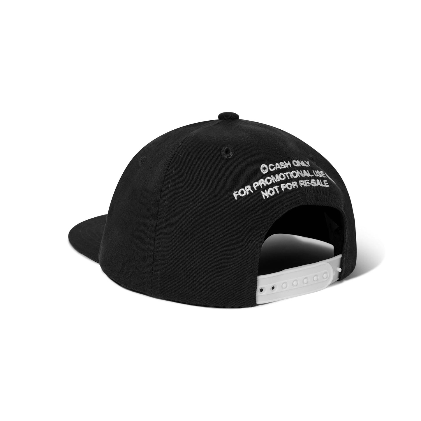 Cash Only Records 5 Panel Snapback Cap - Black