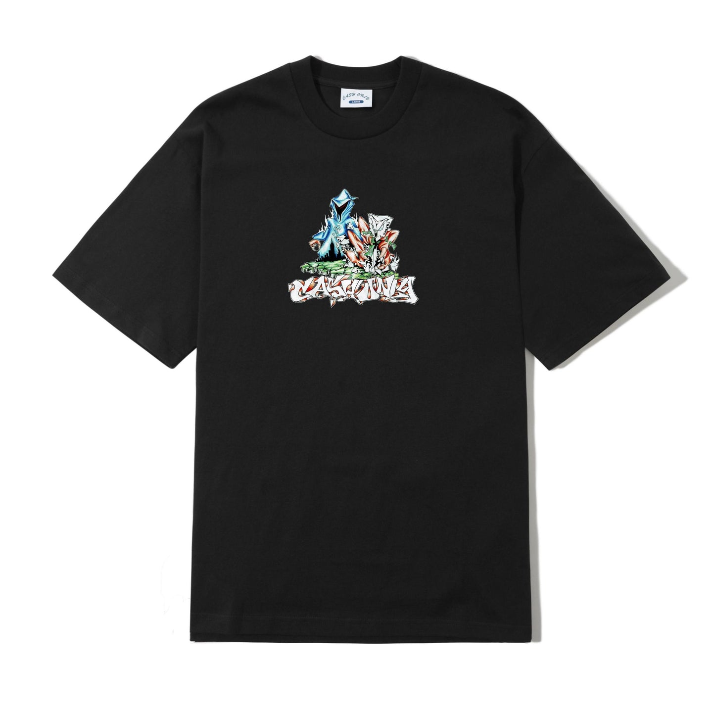 Cash Only Reaper Tee - Black