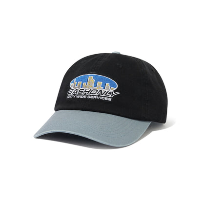 Cash Only City Wide 6 Panel Cap - Black