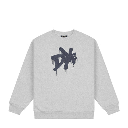 Dime Dxme Crewneck - Heather Gray